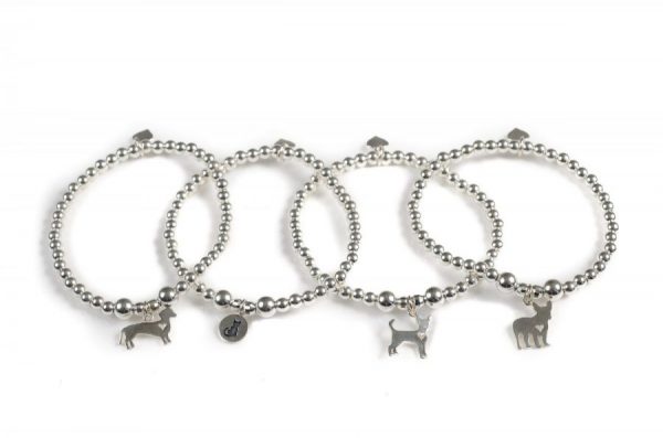 Zen Dog Silver Bracelets