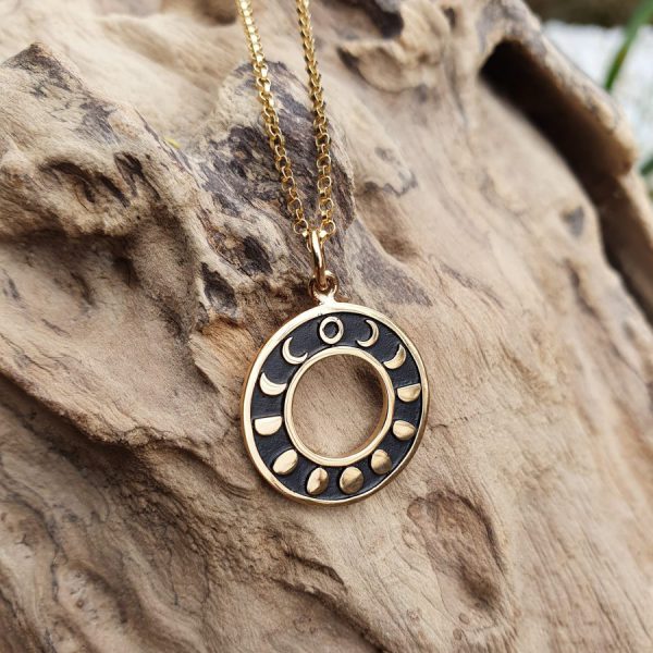 Phases of the Moon Pendant
